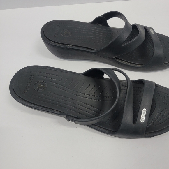 Crocs Patricia Wedge Sandals W11 - Picture 6 of 11